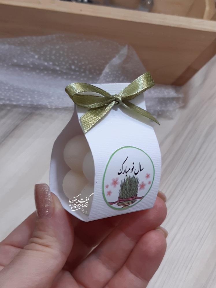 گیفت نوروزی شمع روبیک