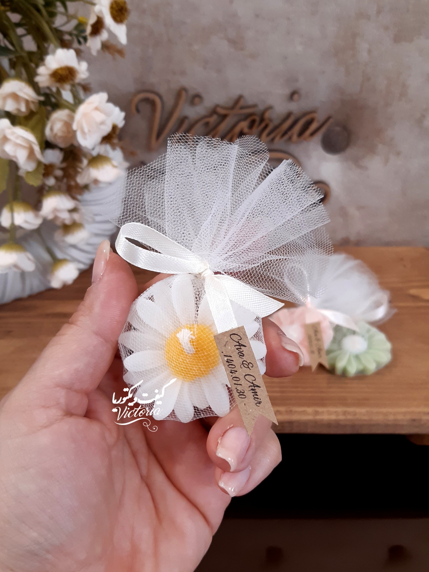 گیفت شمع بابونه